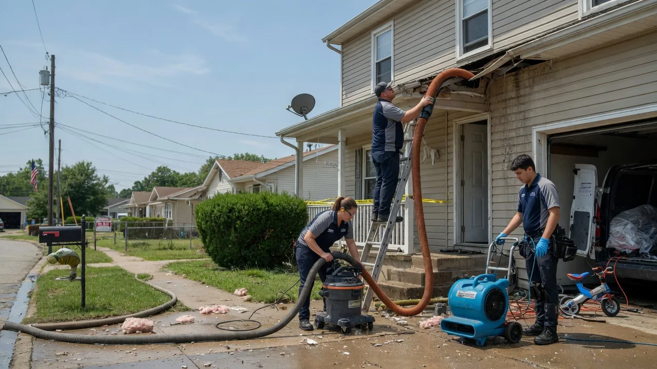 Water Damage Restoration in Liberty, IN near me
